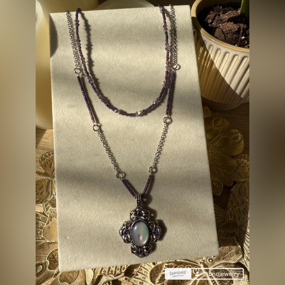 Moonveil Duo Necklace ✝️